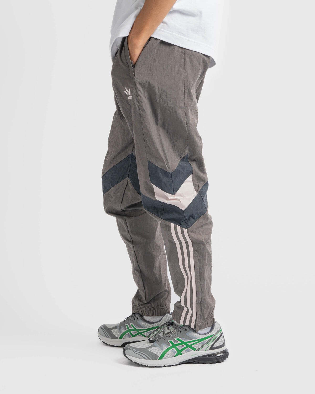 Adidas originals track pants grey best sale